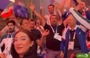 (ویدئو) شادی احساسی مبینا نعمت زاده و ناهید کیانی پس از پیروزی آرین سلیمی در فینال