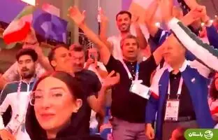 (ویدئو) شادی احساسی مبینا نعمت زاده و ناهید کیانی پس از پیروزی آرین سلیمی در فینال