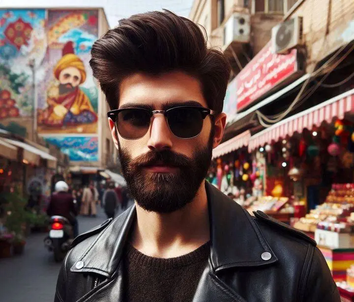 (عکس) هوش مصنوعی تصویر مرد جذاب ایرانی را بازسازی کرد