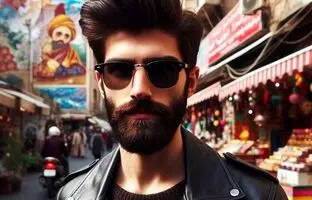 (عکس) هوش مصنوعی تصویر مرد جذاب ایرانی را بازسازی کرد