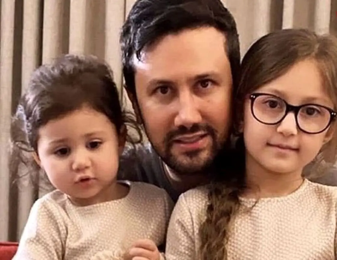 (عکس) شاهرخ استخری با پناه و نبات