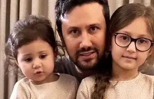 (عکس) شاهرخ استخری با پناه و نبات
