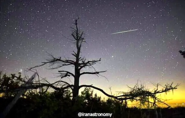 بهترین زمان برای تماشای شهاب‌باران پِرساوشی در ایران