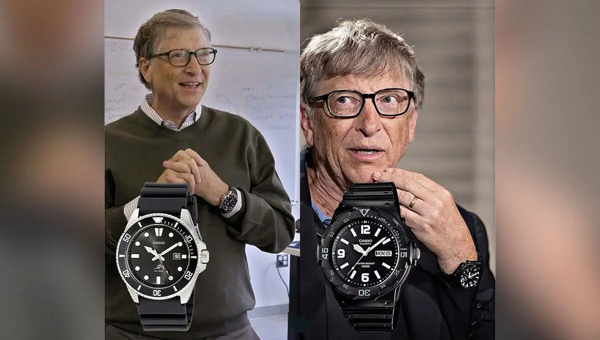بیل گیتس و راز ساعت‌های ۳۲ دلاری‌ او: کلکسیونی که دنیا را متعجب کرده است! 