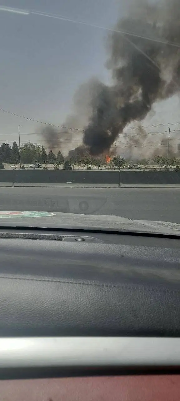 اولین تصاویر از دود در جنوب غرب تهران/  ماجرا چیست؟ + ویدئو