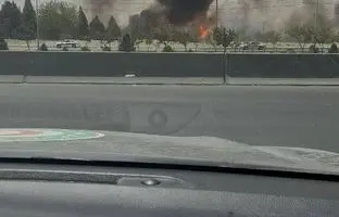 اولین تصاویر از دود در جنوب غرب تهران/  ماجرا چیست؟ + ویدئو