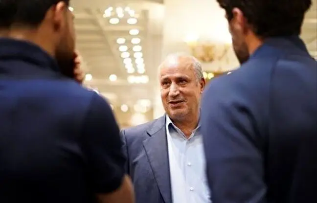 تیپ عجیب مهدی تاج در ملاقات با اعضای تیم ملی + عکس