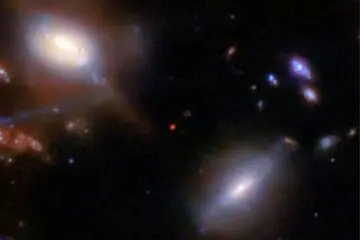 کشف کهکشانی غیرمنتظره توسط جیمز وب!