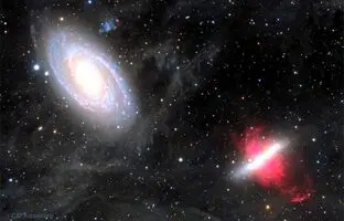 تصویر روز ناسا: جنگ کهکشان‌ها؛ M81 در مقابل M82
