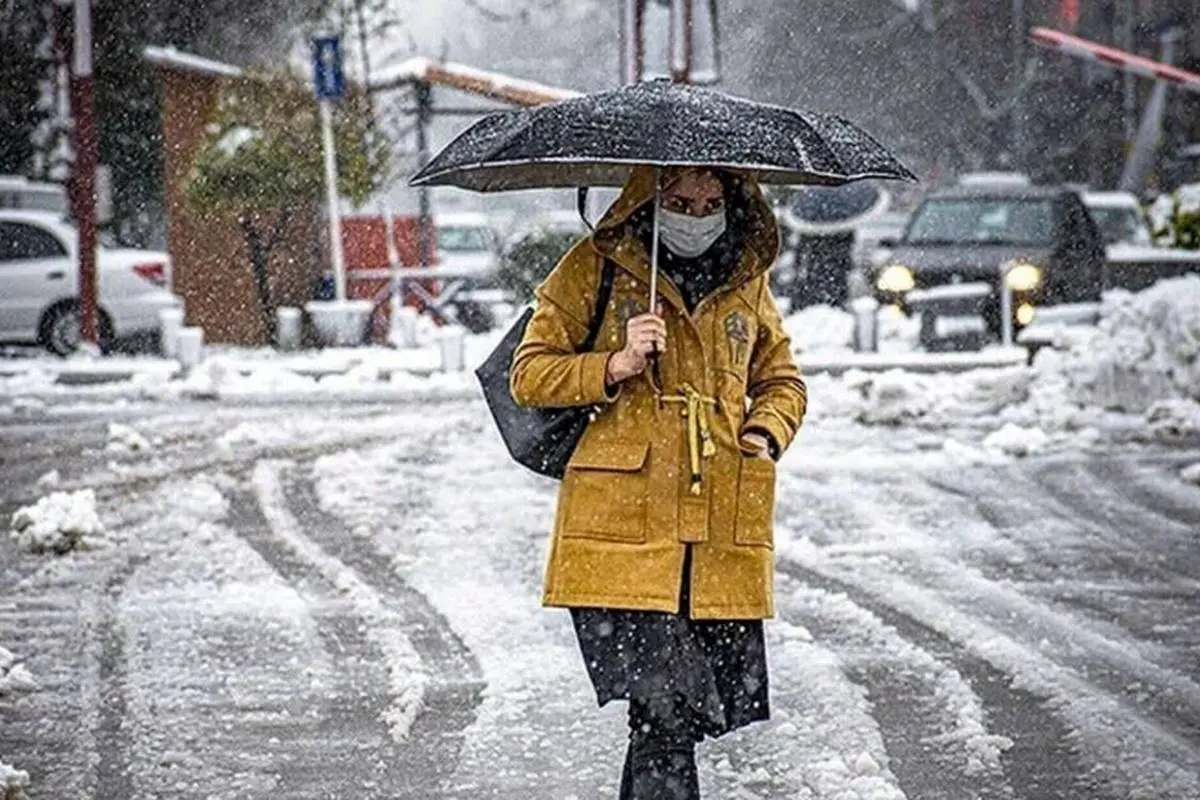 هشدار برف و باران شدید و سرما به ۲۰ استان از فردا