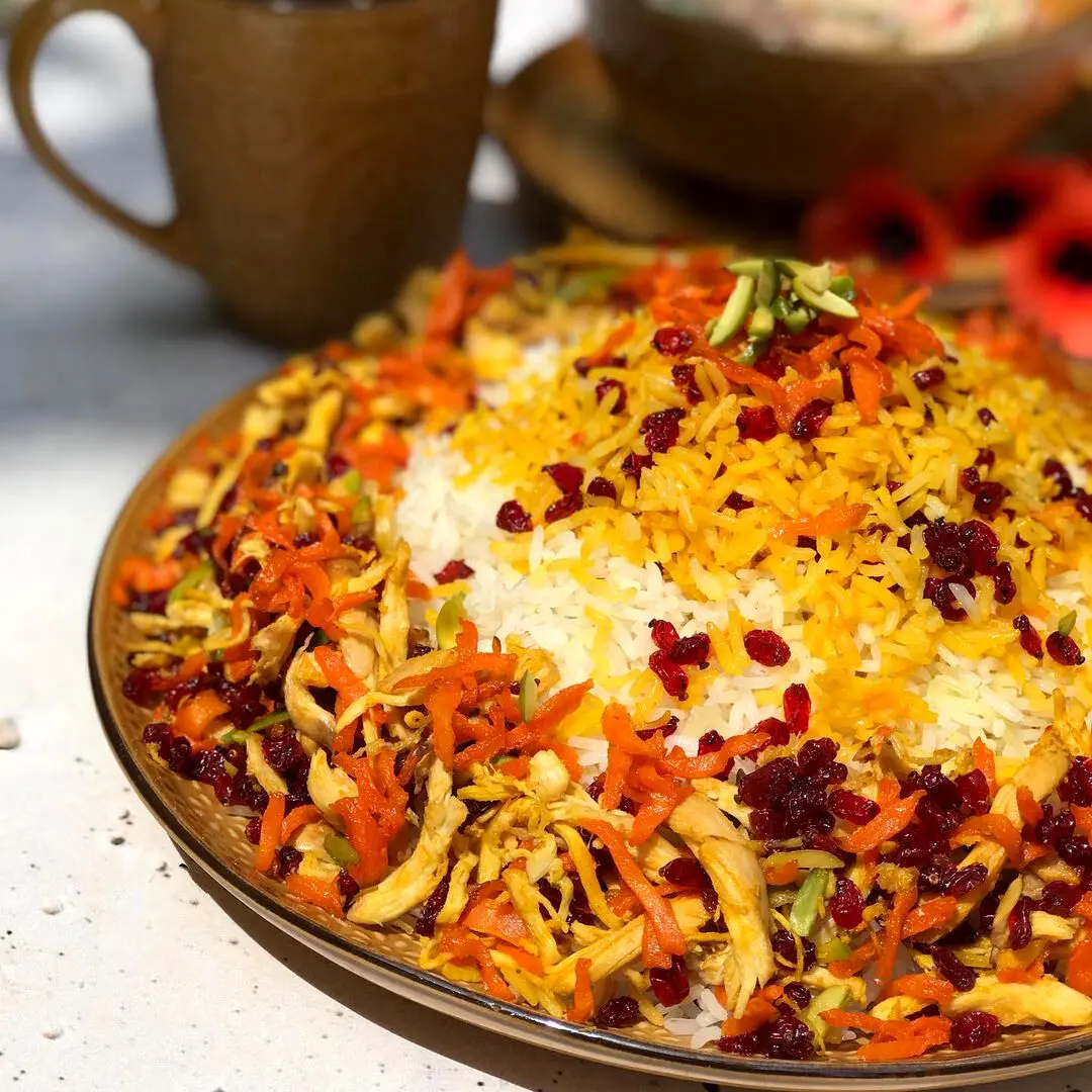 دستور تهیه هویج‌ پلو برای سحری