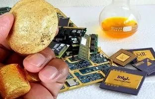 استخراج طلا از زباله‌ الکترونیکی به روش کارگران چینی+ویدئو