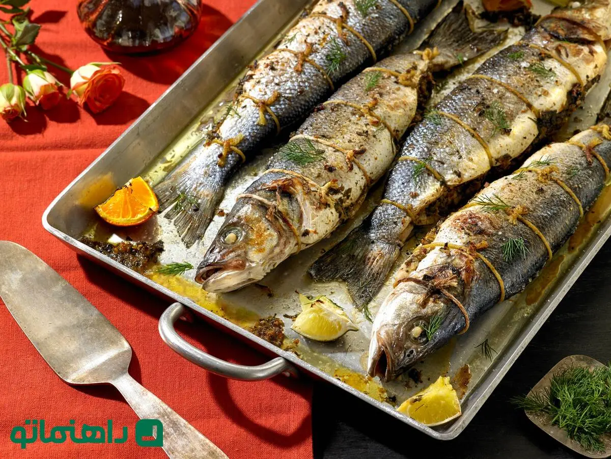 چطوری یه ماهی شکم پر خوشمزه درست کنم؟