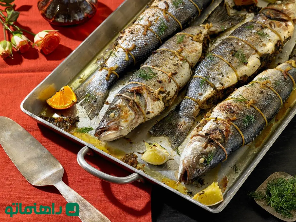 چطوری یه ماهی شکم پر خوشمزه درست کنم؟
