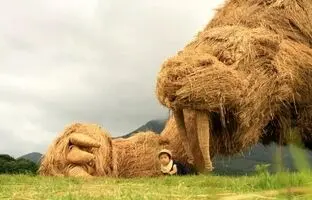 باغ‌وحش هیولاهای «حصیری» در ژاپن + تصاویر