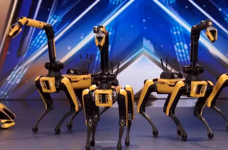 رقص گروهی ربات‌های بوستون داینامیکس در America’s Got Talent 