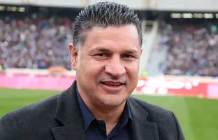 ملاقات غول واقعی ایران با علی دایی + عکس