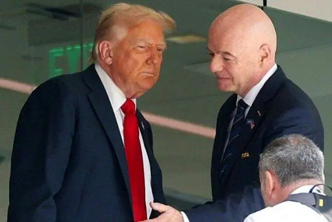 عکس مشترک ترامپ و علیرضا فغانی 