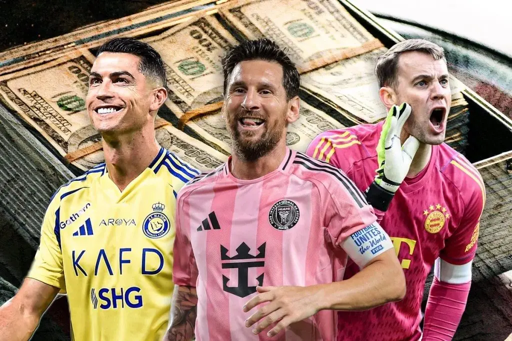 ۱۰ بازیکن بالای ۳۵ سال جهان که بیشترین دستمزدها را دریافت می‌کنند 
