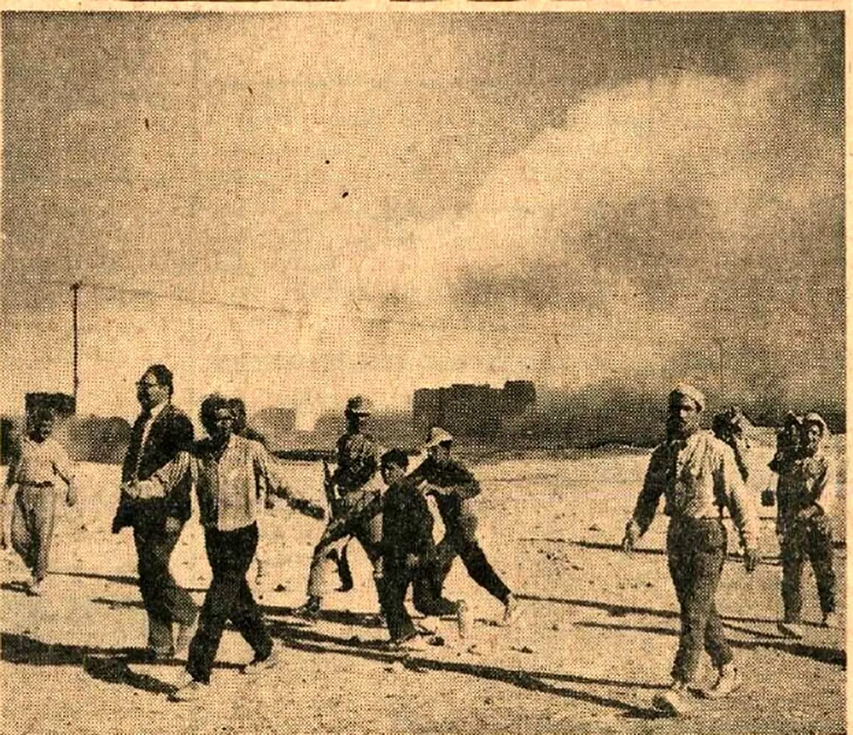 آتش‌سوزی در بزرگ‌ترین معدن گوگرد ایران + تصویر