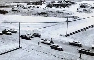 «تقاطع مدرس-میرداماد»؛ 50 سال قبل