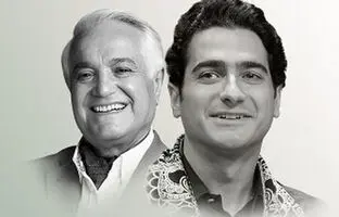 استقبال از همایون شجریان و انوشیروان روحانی در سلیمانیه عراق + ویدئو