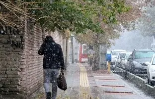 بارش برف و باران در انتظار تهرانی‌ها و ۲۵ استان
