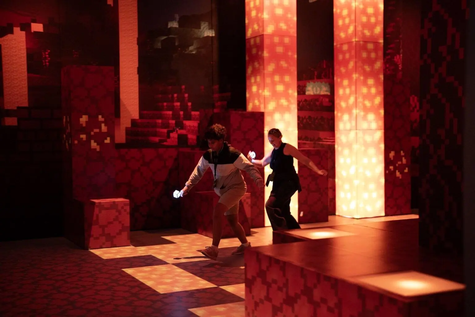 شهربازی Minecraft در شهر لندن افتتاح شد + ویدئو