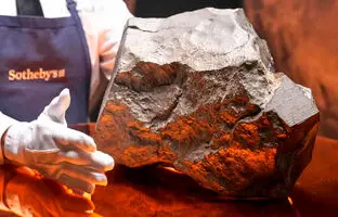 بزرگ‌ترین سنگ مریخی کشف‌شده روی زمین با قیمت 5.3 میلیون دلار فروخته شد