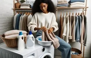 راهنما و اصول شستن انواع لباس های زمستانی؛ کاپش پر را چطوری بشوییم؟