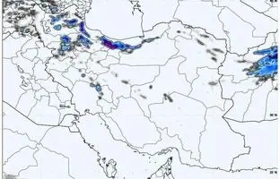 سامانه بارش‌ برف وارد کشور شد: کاهش شدید دما از امروز / وضعیت هوای تهران 