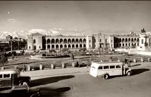 تاریخی ترین میدان تهران ۷۸ سال قبل چه شکلی بود؟ + عکس