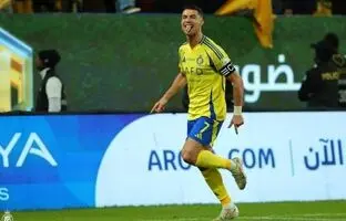  واکنش رونالدو به تساوی النصر مقابل استقلال + تصویر