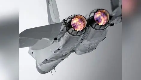 (عکس) اف-15QA در یک نمای خاص 