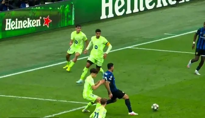 پاس گل تاریخی مهدی طارمی مقابل بارسلونا با گزارش فردوسی پور + ویدئو