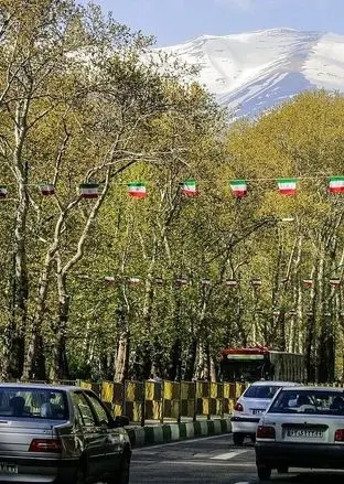  تهران قدیم؛ «خیابان ولیعصر» در دهه 20؛ خیابان نواب در سال 40