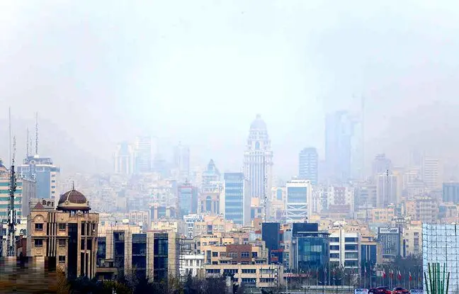 شاخص آلودگی هوای تهران؛ ۱۰ آذر