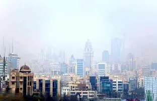 شاخص آلودگی هوای تهران؛ ۱۰ آذر