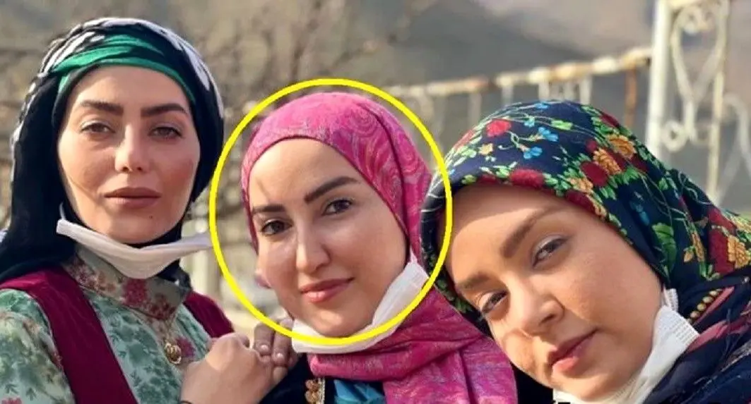 (تصاویر) چهره متفاوت شیلان همسر وحید بیرون سریال نون خ