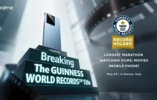 تماشای ۲۴ ساعته فیلم با موبایل؟ Realme GT 7 رکورد گینس را شکست!