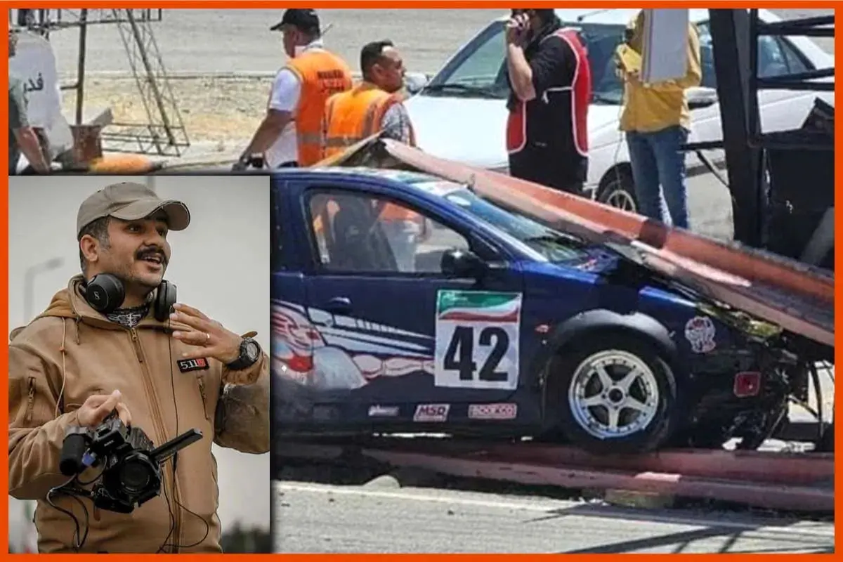 سانحه مرگبار در پیست آزادی؛ حمیدرضا درجاتی جان خود را از دست داد + ویدئو