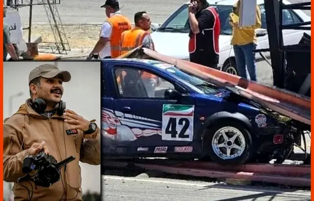 سانحه مرگبار در پیست آزادی؛ حمیدرضا درجاتی جان خود را از دست داد + ویدئو