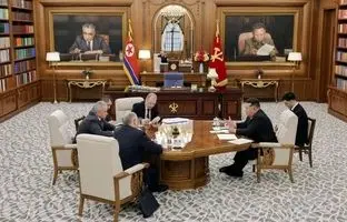 دفتر کار کیم جونگ اون رهبر کره شمالی+ ویدئو
