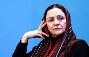 پاپاراتزی ایرانی؛ تصویری جالب از گلاب آدینه به همراه صدف اسپهبدی در تالار استاد جلیل شهناز 