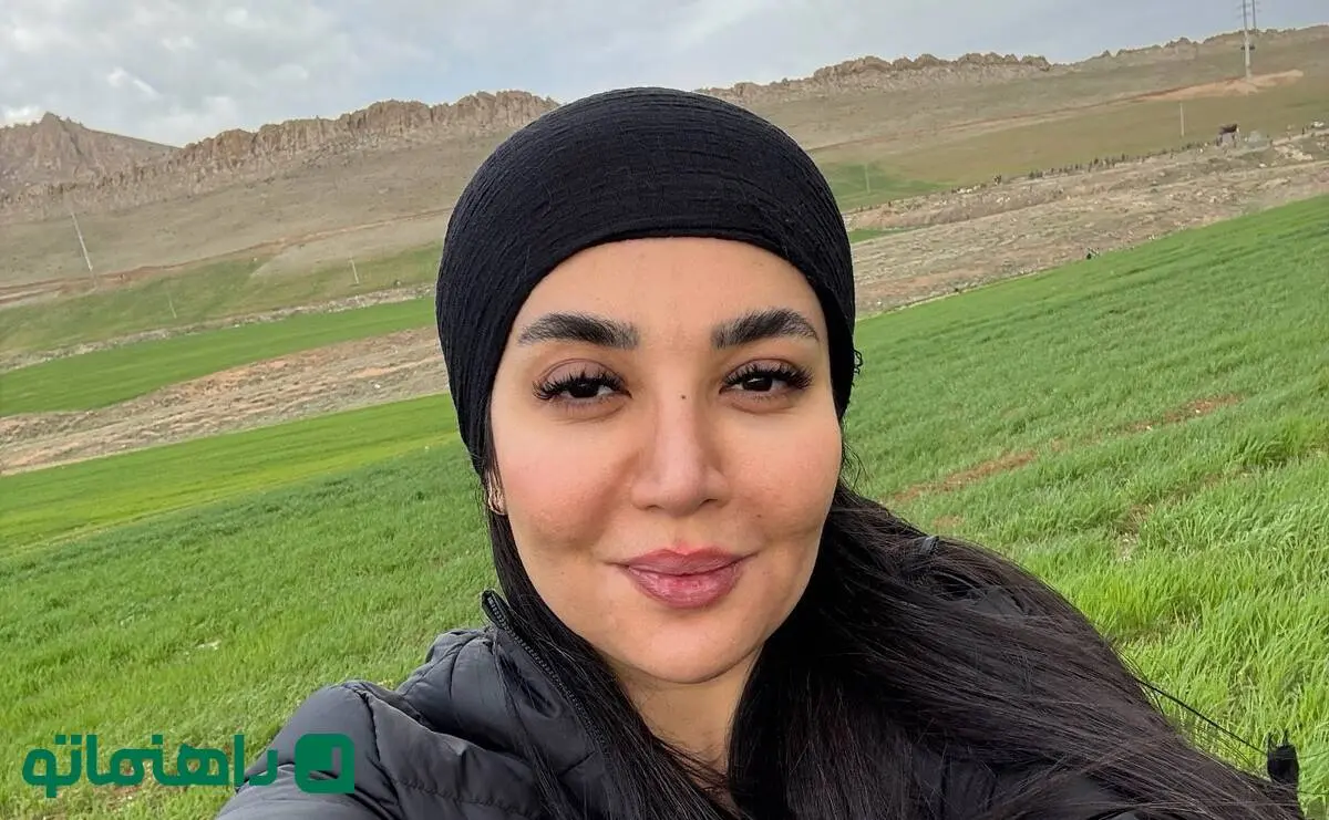 استایل به سبک سلبریتی‌ها؛ استایل اسپرت هدی استواری مناسب طبیعتگردی