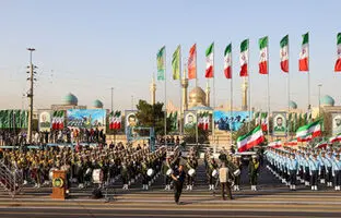 عکسی از جدیدترین پهپاد انتحاری ایران /«شاهد ۱۳۶B» از جلوی چشم پزشکیان عبور کرد