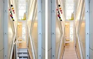 زندگی در یک متر! باریک‌ترین خانه دنیا را ببینید +ویدئو