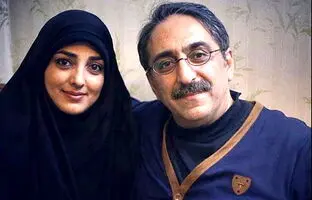  قاب خانوادگی مجری تلویزیون در هیئت + تصویر