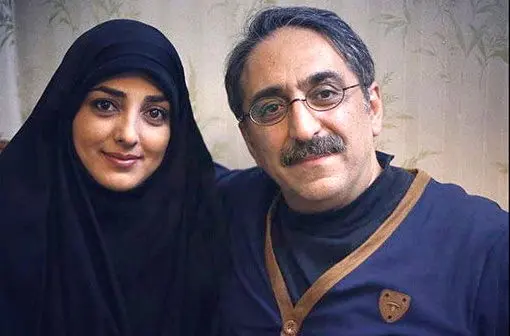  قاب خانوادگی مجری تلویزیون در هیئت + تصویر