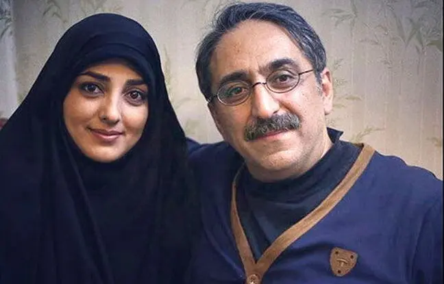  قاب خانوادگی مجری تلویزیون در هیئت + تصویر